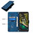 Leather Case Stands Flip Cover Holder YB2 for Nokia C100