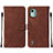 Leather Case Stands Flip Cover Holder YB2 for Nokia C12