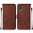 Leather Case Stands Flip Cover Holder YB2 for Nokia C210