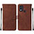 Leather Case Stands Flip Cover Holder YB2 for Nokia C22