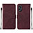 Leather Case Stands Flip Cover Holder YB2 for Oppo A18