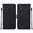 Leather Case Stands Flip Cover Holder YB2 for Oppo A18