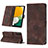 Leather Case Stands Flip Cover Holder YB2 for Samsung Galaxy A13 5G