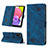 Leather Case Stands Flip Cover Holder YB2 for Samsung Galaxy M02s