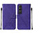 Leather Case Stands Flip Cover Holder YB2 for Sony Xperia 1 V