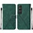 Leather Case Stands Flip Cover Holder YB2 for Sony Xperia 1 V