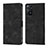 Leather Case Stands Flip Cover Holder YB2 for Xiaomi Redmi Note 11 Pro 4G Black