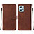 Leather Case Stands Flip Cover Holder YB2 for Xiaomi Redmi Note 12 4G