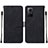 Leather Case Stands Flip Cover Holder YB2 for Xiaomi Redmi Note 12S