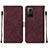 Leather Case Stands Flip Cover Holder YB2 for Xiaomi Redmi Note 12S