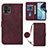 Leather Case Stands Flip Cover Holder YB3 for Motorola Moto G72