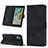 Leather Case Stands Flip Cover Holder YB3 for Nokia C02