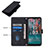 Leather Case Stands Flip Cover Holder YB3 for Nokia C12