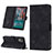 Leather Case Stands Flip Cover Holder YB3 for Nokia C12 Plus