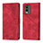 Leather Case Stands Flip Cover Holder YB3 for Nokia C210 Red