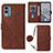 Leather Case Stands Flip Cover Holder YB3 for Nokia X30 5G