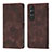 Leather Case Stands Flip Cover Holder YB3 for Sony Xperia 1 V