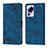 Leather Case Stands Flip Cover Holder YB3 for Xiaomi Civi 2 5G Blue