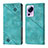 Leather Case Stands Flip Cover Holder YB3 for Xiaomi Civi 2 5G Green