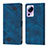 Leather Case Stands Flip Cover Holder YB3 for Xiaomi Mi 12 Lite NE 5G Blue