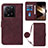 Leather Case Stands Flip Cover Holder YB3 for Xiaomi Mi 13T 5G Red