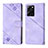 Leather Case Stands Flip Cover Holder YB3 for Xiaomi Poco X5 Pro 5G Purple