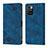 Leather Case Stands Flip Cover Holder YB3 for Xiaomi Redmi 10 Prime Blue