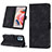 Leather Case Stands Flip Cover Holder YB3 for Xiaomi Redmi Note 12 4G