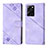 Leather Case Stands Flip Cover Holder YB3 for Xiaomi Redmi Note 12 Pro Speed 5G Purple