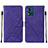 Leather Case Stands Flip Cover Holder YB4 for Motorola Moto E13