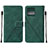 Leather Case Stands Flip Cover Holder YB4 for Motorola Moto Edge 40 Pro 5G Green