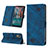 Leather Case Stands Flip Cover Holder YB4 for Nokia C12