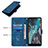 Leather Case Stands Flip Cover Holder YB4 for Nokia C22