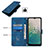 Leather Case Stands Flip Cover Holder YB4 for Nokia C32