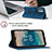 Leather Case Stands Flip Cover Holder YB4 for Nokia G22