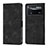 Leather Case Stands Flip Cover Holder YB4 for Xiaomi Poco X4 Pro 5G Black
