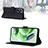 Leather Case Stands Flip Cover Holder YB4 for Xiaomi Poco X5 5G