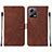 Leather Case Stands Flip Cover Holder YB4 for Xiaomi Poco X5 5G