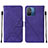 Leather Case Stands Flip Cover Holder YB4 for Xiaomi Redmi 12C 4G