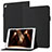 Leather Case Stands Flip Cover Holder YX1 for Apple iPad 10.2 (2019) Black