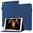 Leather Case Stands Flip Cover Holder YX1 for Apple iPad 10.2 (2019) Blue