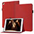 Leather Case Stands Flip Cover Holder YX1 for Apple iPad 10.2 (2019) Red