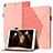 Leather Case Stands Flip Cover Holder YX1 for Apple iPad 10.2 (2019) Rose Gold
