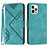 Leather Case Stands Flip Cover Holder YX1 for Apple iPhone 13 Pro Max