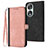 Leather Case Stands Flip Cover Holder YX1 for Huawei Honor 90 5G