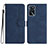 Leather Case Stands Flip Cover Holder YX1 for Oppo A16