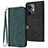 Leather Case Stands Flip Cover Holder YX1 for Oppo K11 5G