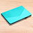 Leather Case Stands Flip Cover Holder YX2 for Apple iPad Pro 11 (2021) Mint Blue