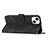 Leather Case Stands Flip Cover Holder YX2 for Apple iPhone 15