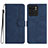 Leather Case Stands Flip Cover Holder YX2 for Motorola Moto Edge (2023) 5G